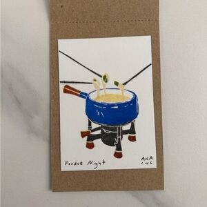Inciardi prints - fondue night x thanksgiving edition
